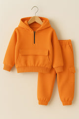 Baby/boy winter pocket style hooded tracksuit - W2025-006