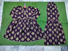 Girls Cotton Ghara Suit