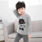 Grey Detective Printed Kids Wear