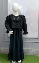 Stylish Western Frock – Crush Gorjet Fabric – 4 Elegant Colors