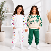 Green &White Your Day +WEITH HEART (PACK OFF TWO)