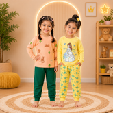 Peach Bear And Tree Set + Yellow Princess Set (Pack of 2)