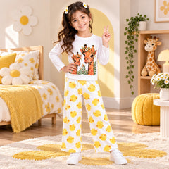 C1 WHITE SAFARI SHIRT STYLE GIRL SET