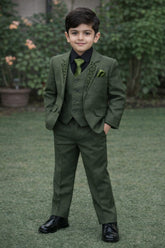 Premium Boys 3-Piece Formal Suit Set