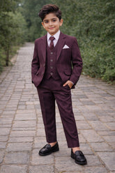 Premium Boys 4-Piece Formal Suit Set