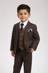 Boys Premium 4-Piece Formal Suit – (Ages 2–11)