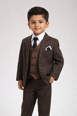 Boys Premium 4-Piece Formal Suit – (Ages 2–11)