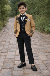 Premium Boys 4-Piece Formal Suit Set