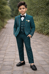 Premium Boys 4-Piece Formal Suit Set