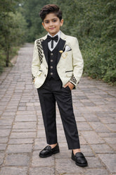 Premium Boys 4-Piece Formal Suit Set