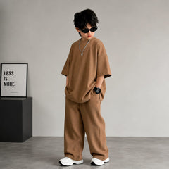 Kids Baggy Co-Ord Set – Premium Casual Wear for Boys (1-10 Years)