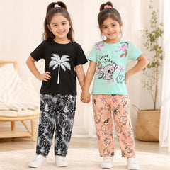 Palm Tree & Koala Kids Outfit (Pack of 2)