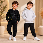 Black Track & Ligth Grey Hoodie – Pack of 2