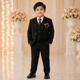 Boys Premium 4-Piece Party Wear Coat Pant Set (Size 2 to 11 Years)