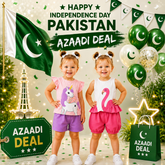 Pink Uniqon Short + Pink Duck Short Set (Pack of 2) D18