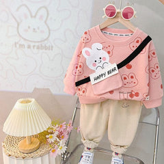 PEACH HAPPY WEAR KIDS WINTER TRACKSUIT