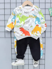MULTI DINO KIDS WINTER TRACKSUIT