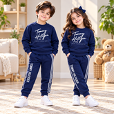 Blue Tommy Hilfiger Kids Tracksuit – Premium Winter Collection