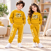 Yellow Tommy Hilfiger Kids Tracksuit – Premium Winter Collection