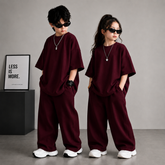 Mehroon Kids Baggy Co-Ord Set – Premium Casual Wear for Boys (1-10 Years)