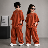 Rust Kids Baggy Co-Ord Set – Premium Casual Wear for Boys (1-10 Years)
