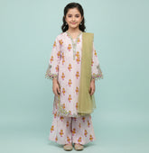 Stylish 3-Piece Ghara Set for Girls | Comfortable & Trendy