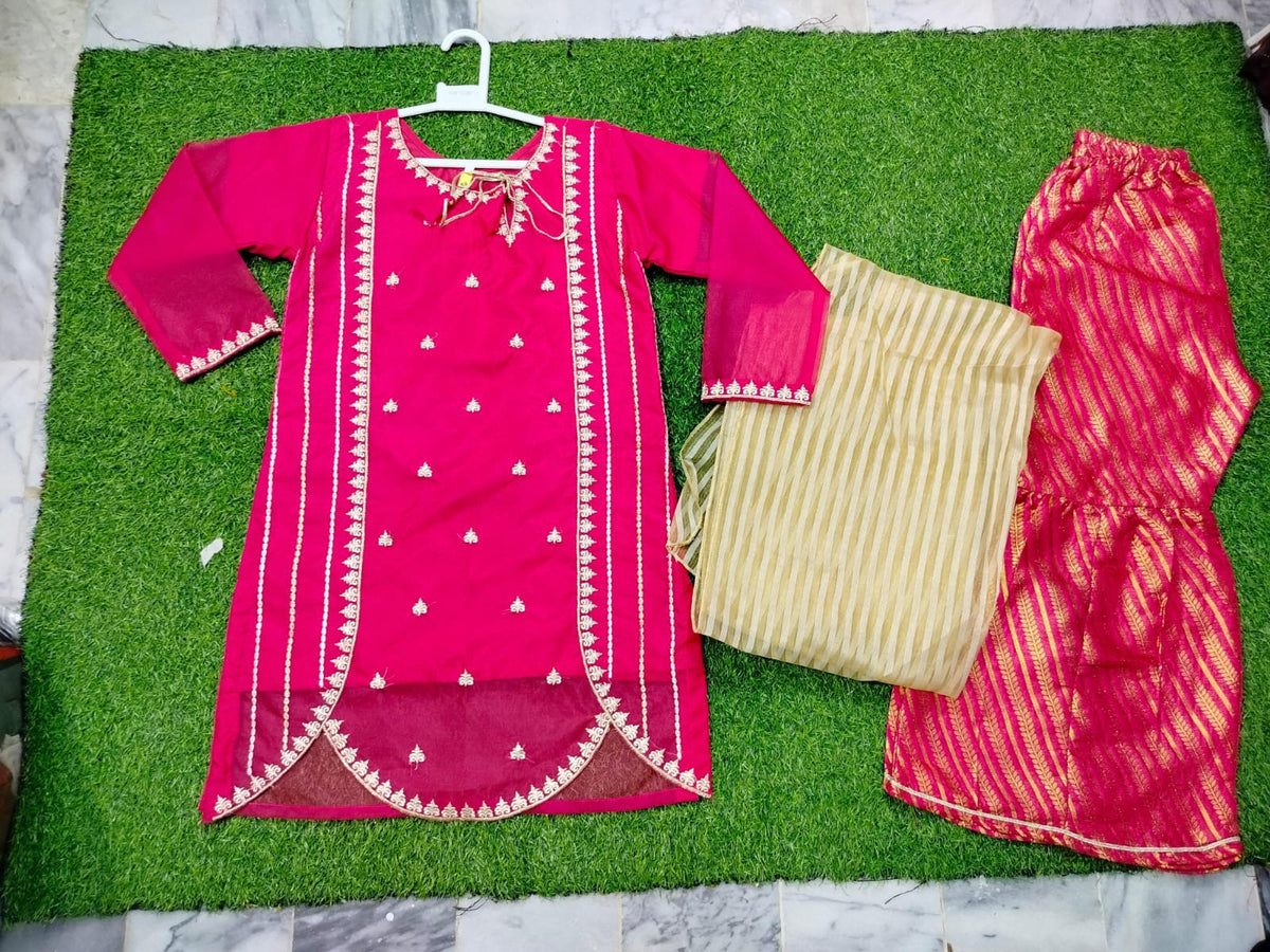 Elegant Chiffon Dress for Girls