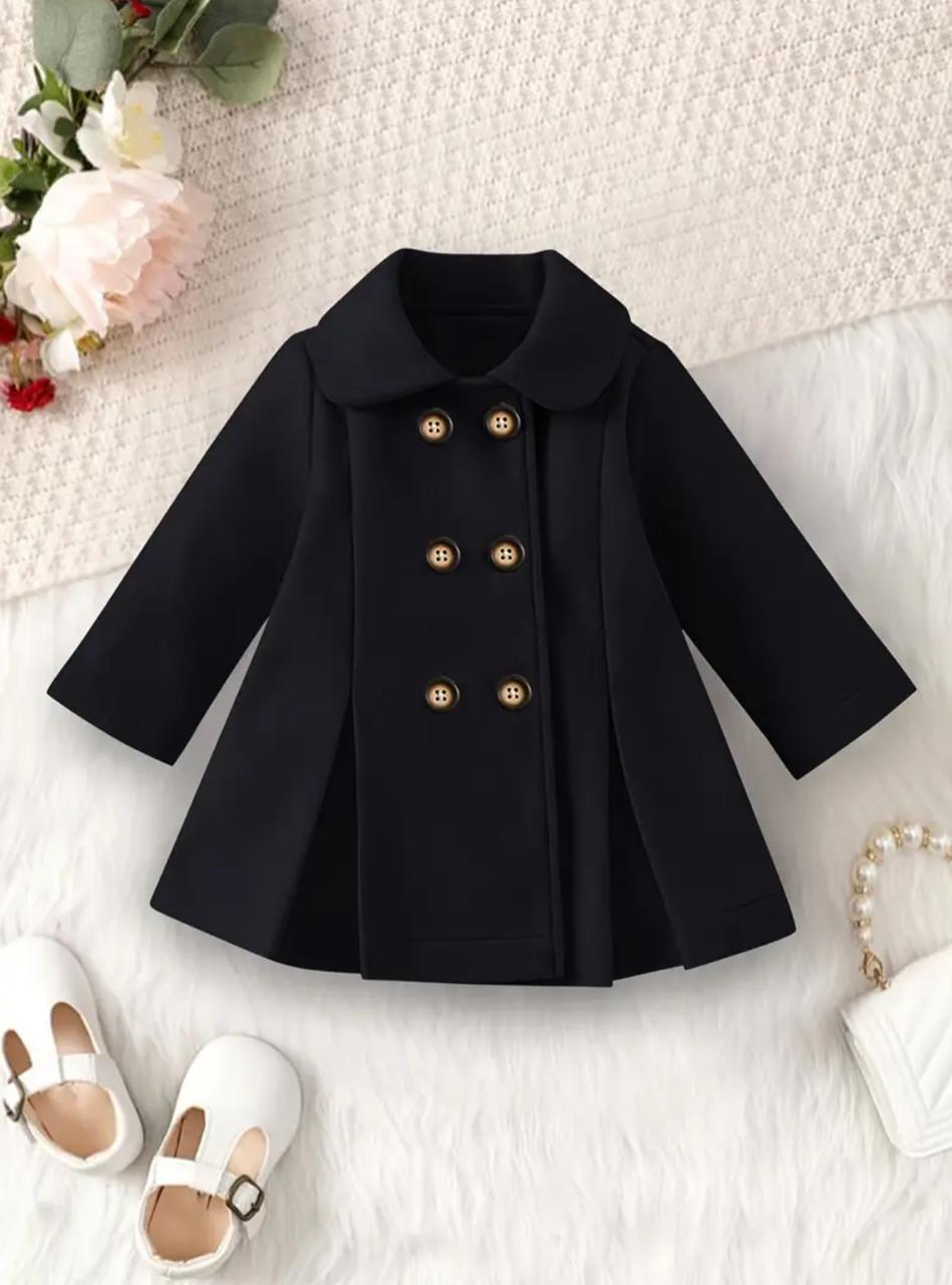 Premium Winter Fleece Stylish Double-Breasted Coat