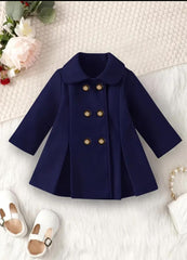 Premium Winter Fleece Stylish Double-Breasted Coat