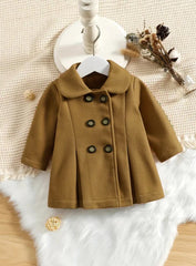 Premium Winter Fleece Stylish Double-Breasted Coat