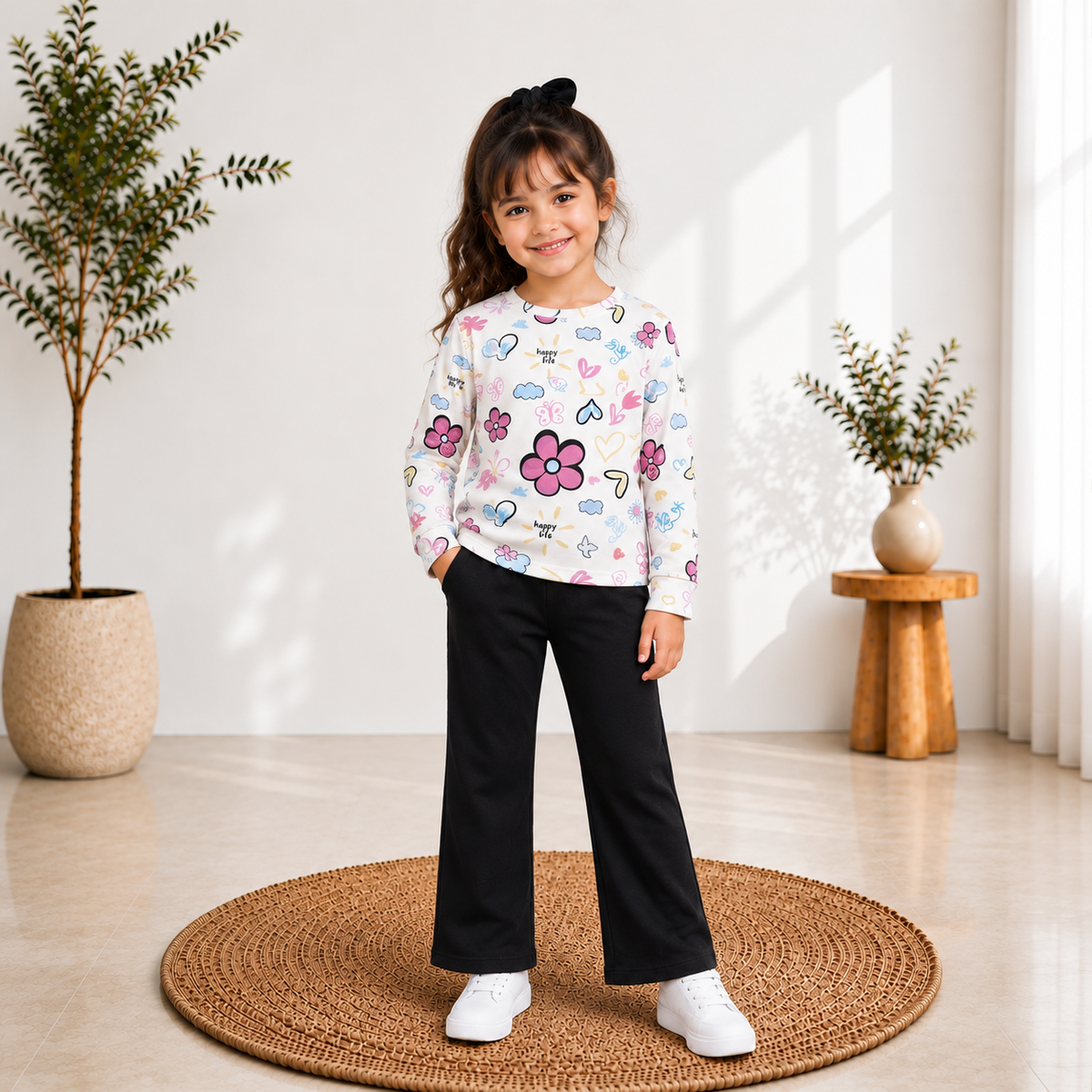 C1 BLOOMIE FLOWER & BLACK GIRL SET