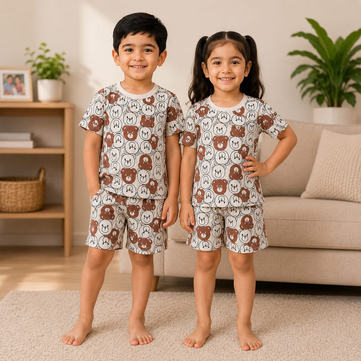 BearBuddy Premium Style Wear kids short sleeves