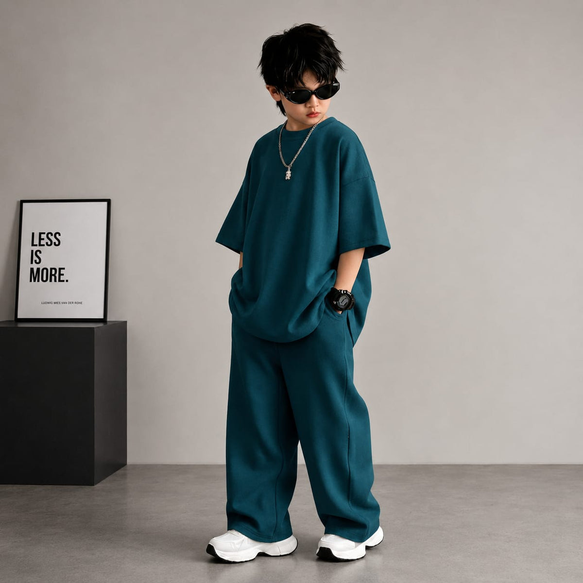 Kids Baggy Co-Ord Set – Premium Casual Wear for Boys (1-10 Years)