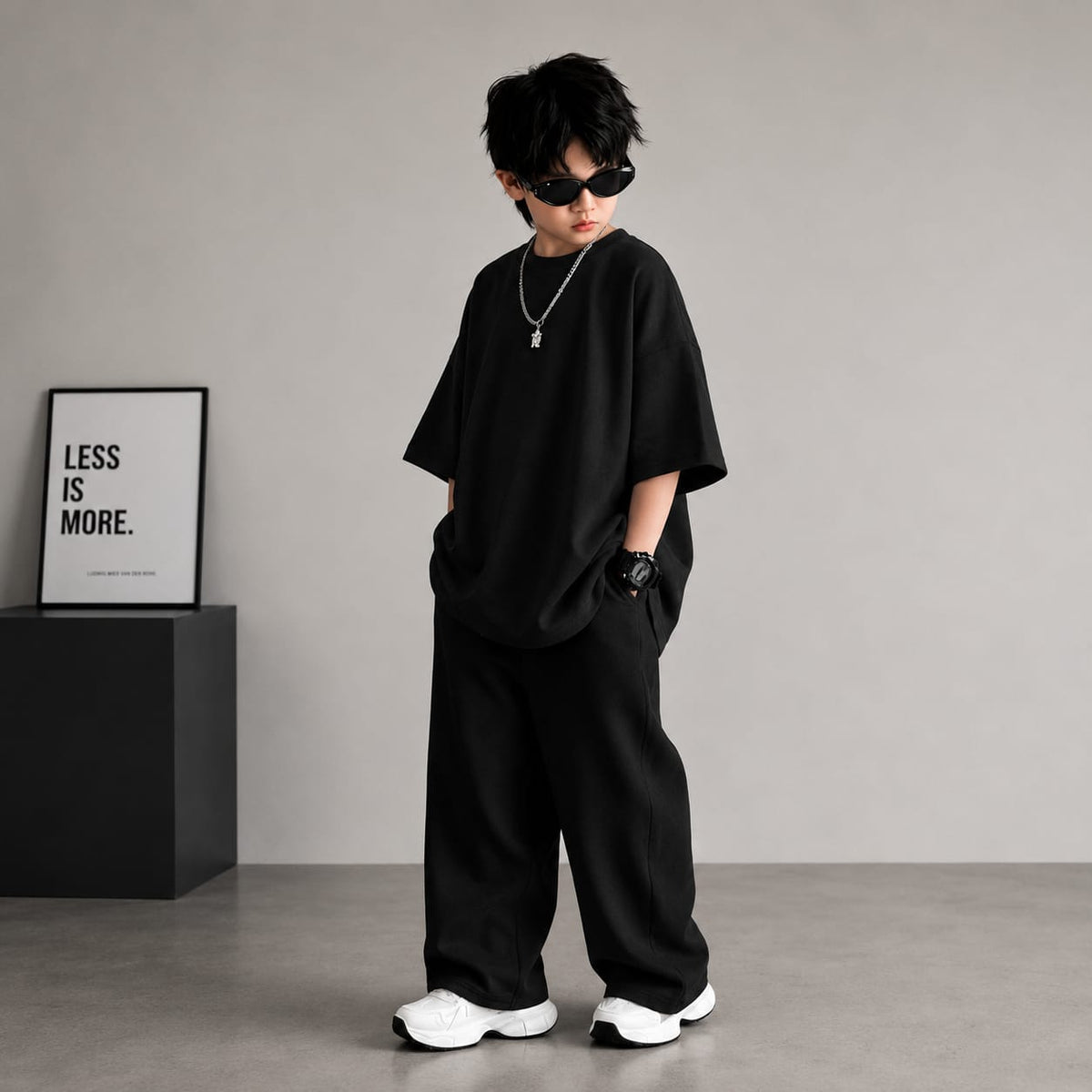 Kids Baggy Co-Ord Set – Premium Casual Wear for Boys (1-10 Years)