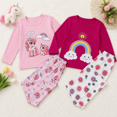 Pony & Rainbow Kids Outfit (Pack of 2)