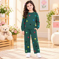GREEN BEAR KIDS WINTER PANEL TRACKSUIT